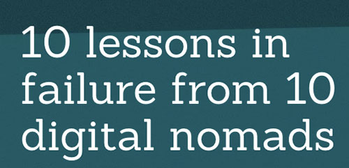 10 leçons d'échec de 10 nomades numériques