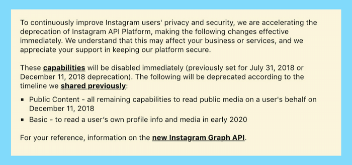 API Instagram