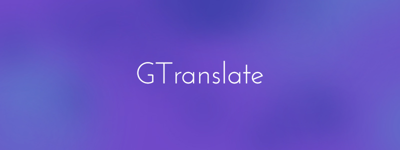 Traduire WordPress avec GTranslate