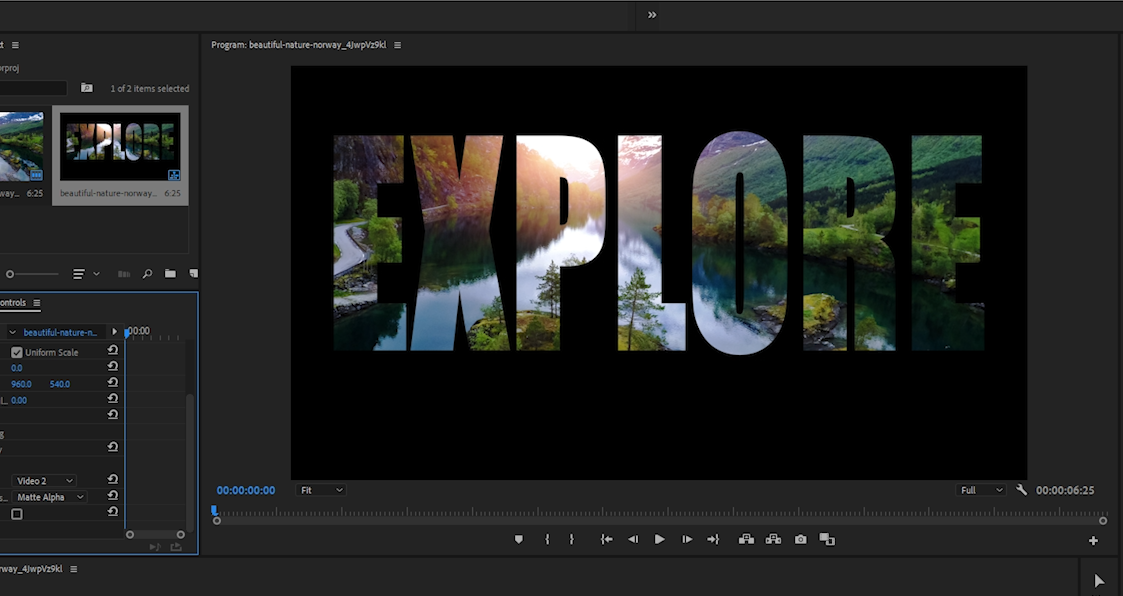 Ajout de texte à une vidéo dans Adobe Premiere Pro