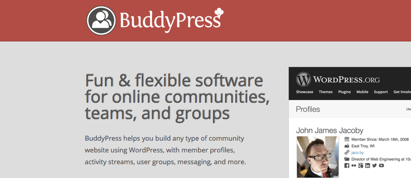 Plugin BuddyPress