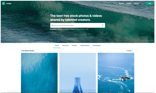 pexels meilleures photos et vidéos gratuites partagées par les créateurs