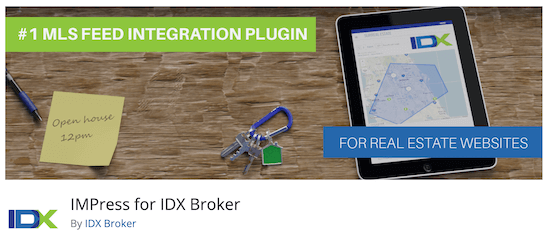 Plugin IMPress IDX Broker