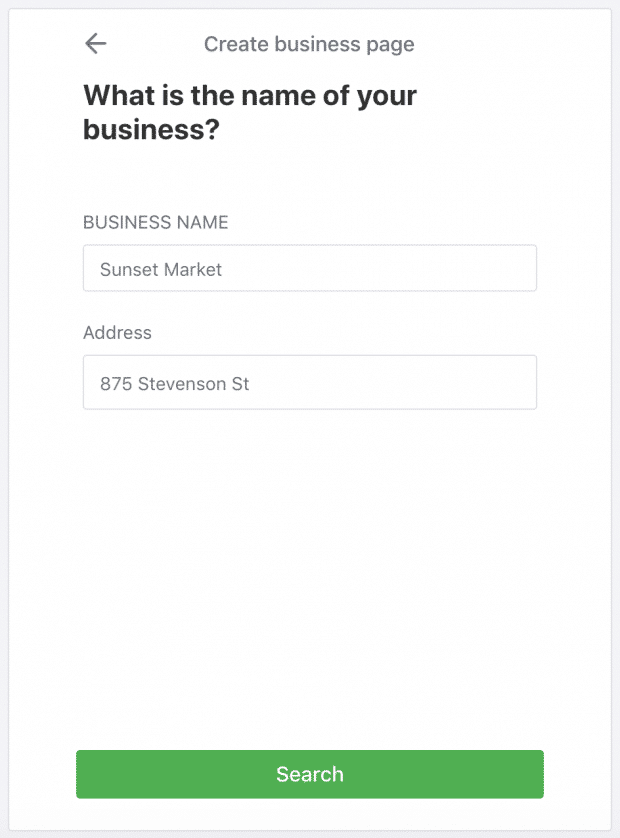 Comment créer un profil d'entreprise Nextdoor : ajouter le nom de votre entreprise