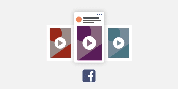 GIF de différentes tailles d'annonces carrousel Facebook