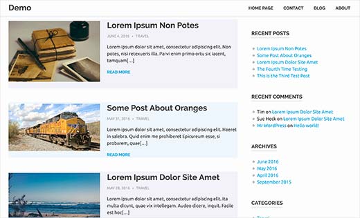 Publications utilisant des couleurs d'arrière-plan alternatives avec des classes CSS paires/impaires dans WordPress