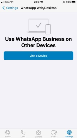 WhatsApp Web/bureau