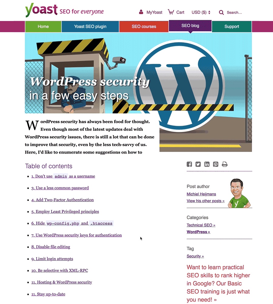Optimiser les barres latérales WordPress - Limiter les widgets