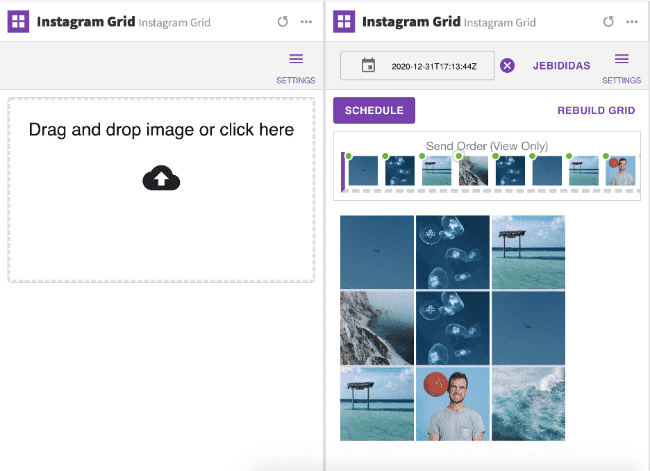 Intégration de la grille Instagram Themelocal