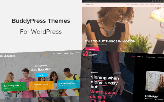 Meilleurs thèmes BuddyPress pour site Web WordPress
