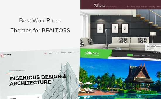 Meilleurs thèmes WordPress pour l'immobilier pour les agents immobiliers