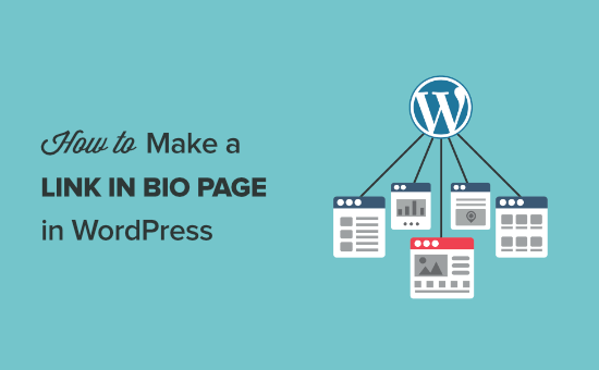 Comment faire un lien dans la page bio dans WordPress (alternative Linktree)