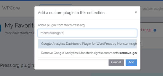 Plugin de recherche à ajouter à votre collection de plugins WPCore