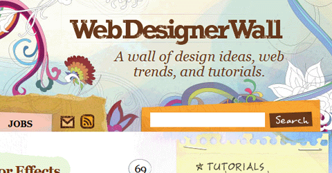 Mur de concepteur de sites Web