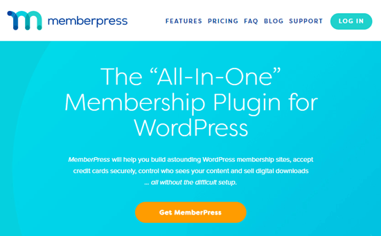 La page d'accueil du deal MemberPress