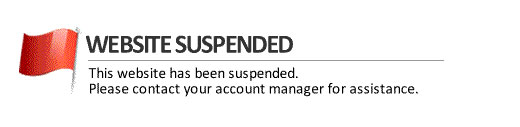 Site Web suspendu