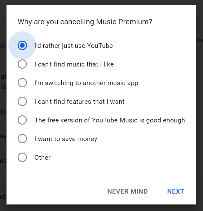 Comment supprimer de la musique YouTube