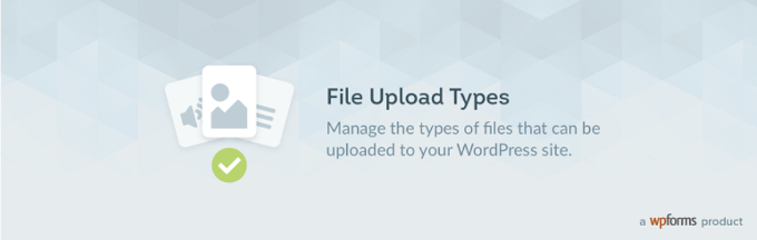 Types de téléchargement de fichiers par WPForms