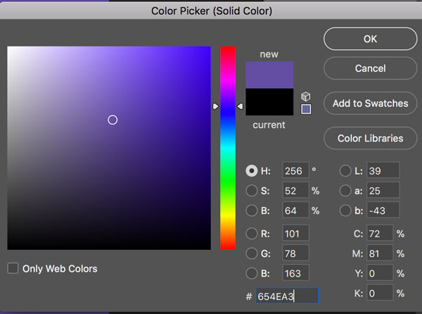 photoshop de superposition de couleurs