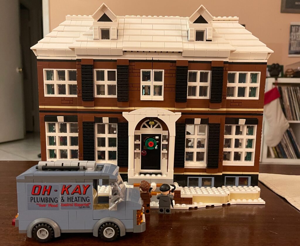 Home Alone House LEGO Toit Sur