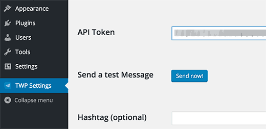 Connecter les notifications WordPress avec Telegram