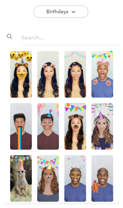 Créer un filtre Snapchat