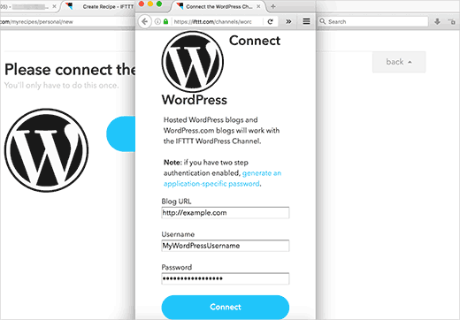 Connecter votre site WordPress à IFTTT