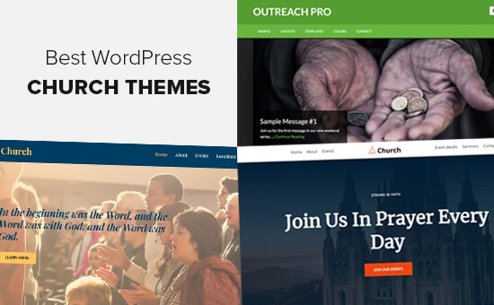 Meilleurs thèmes WordPress pour églises
