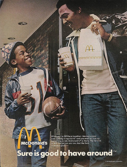 Publicité McDonalds par Burrell
