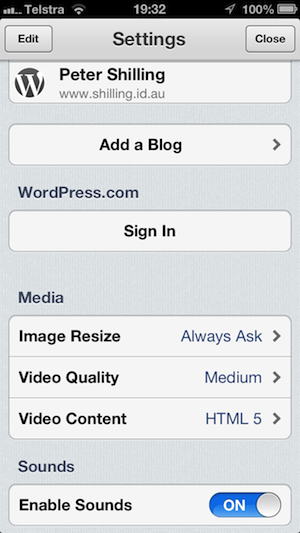 WordPress-mobile-configuration
