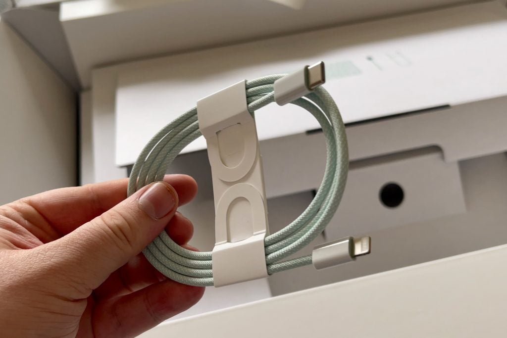 Câble tressé USB-C vers Lightning pour iMac 24 pouces