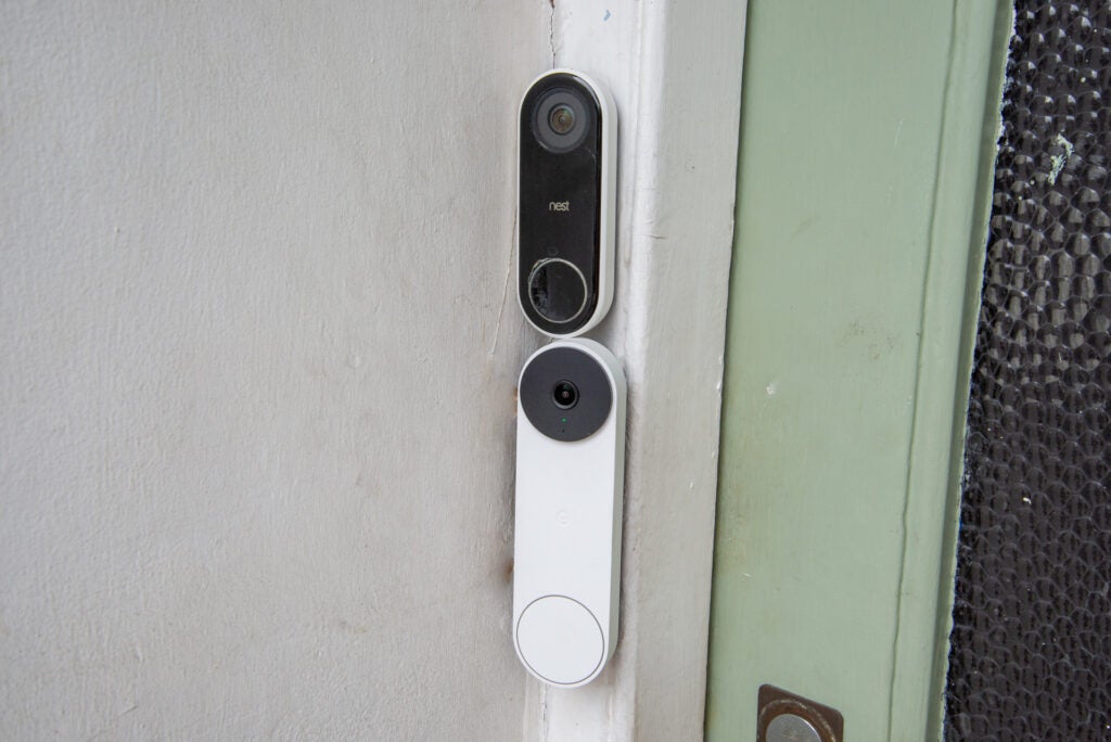 Nest Doorbell (batterie) avec Nest Doorbell (filaire)