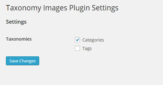 Activation des images pour les catégories dans WordPress