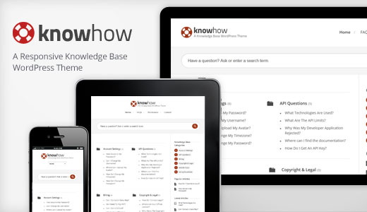 KnowHow - Thème de la base de connaissances WordPress