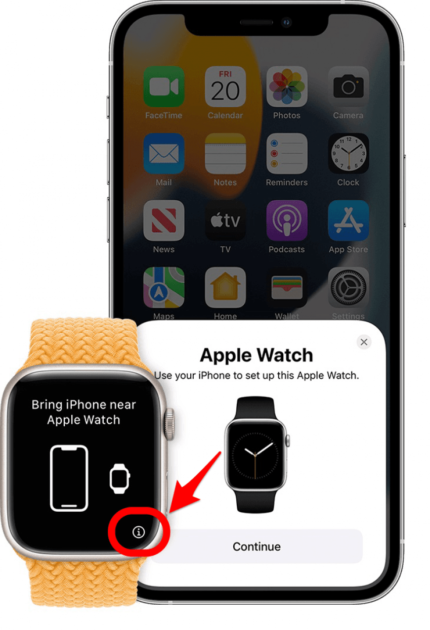 où est l'icône i sur Apple Watch, qu'est-ce que l'icône i sur Apple Watch