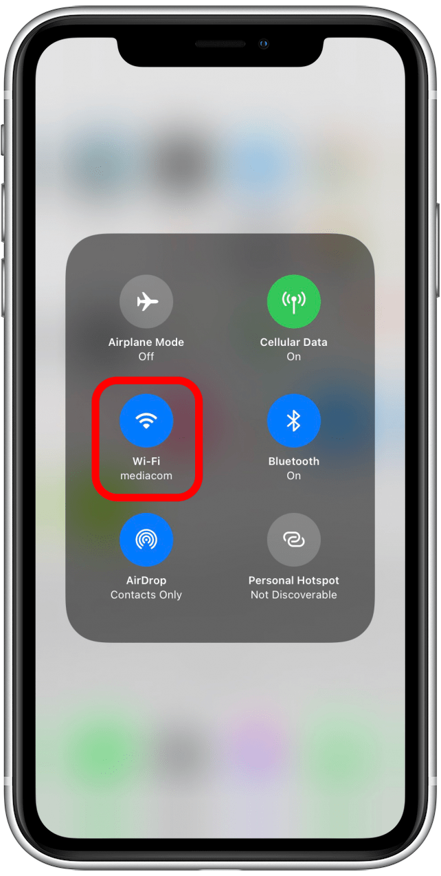 Vérifier la connexion Wi-Fi sur iPhone