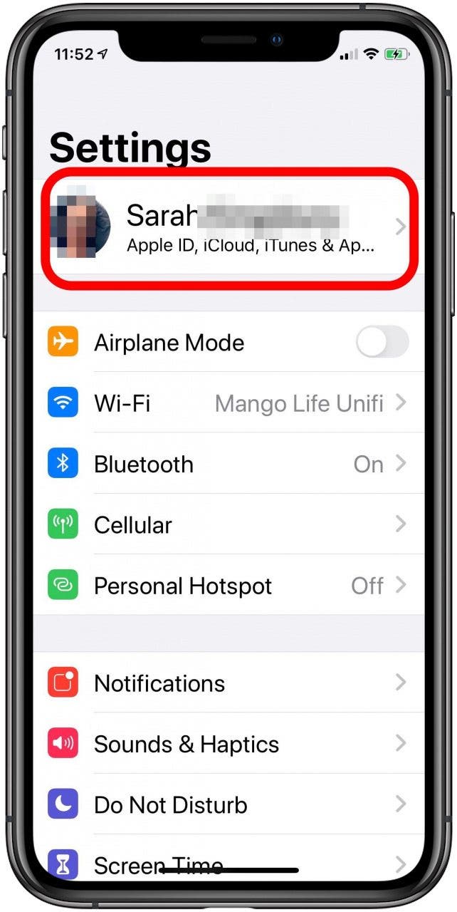 synchroniser les contacts iPhone avec iCloud 