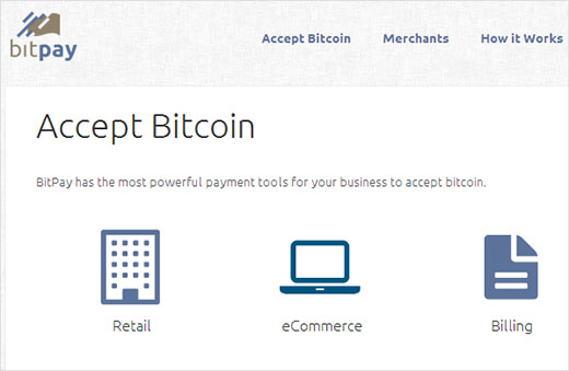 Accepter Bitcoin - commerce électronique