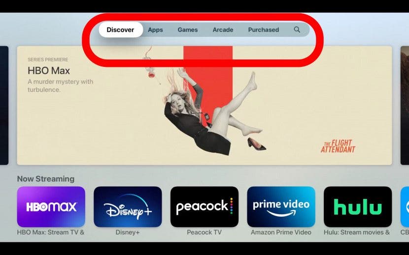 catégories d'applications apple tv