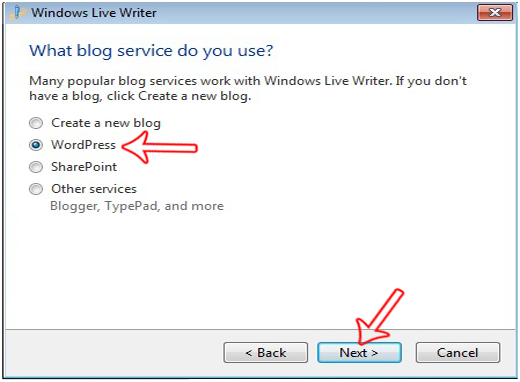 Windows Live Writer pour WordPress