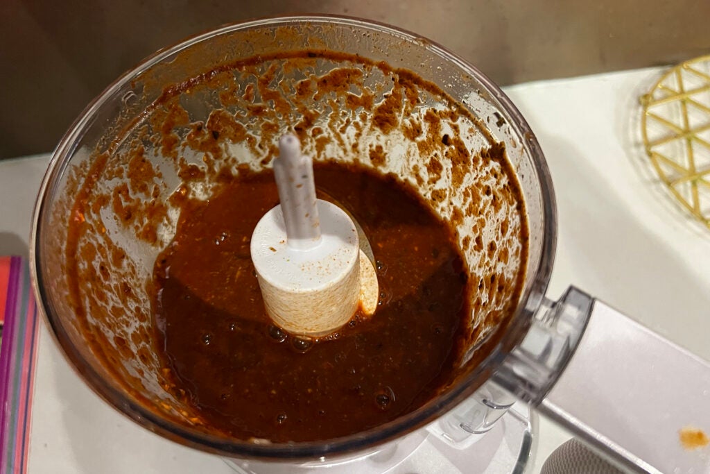 Sauce Cuisinart Mini Prep Pro après mélange