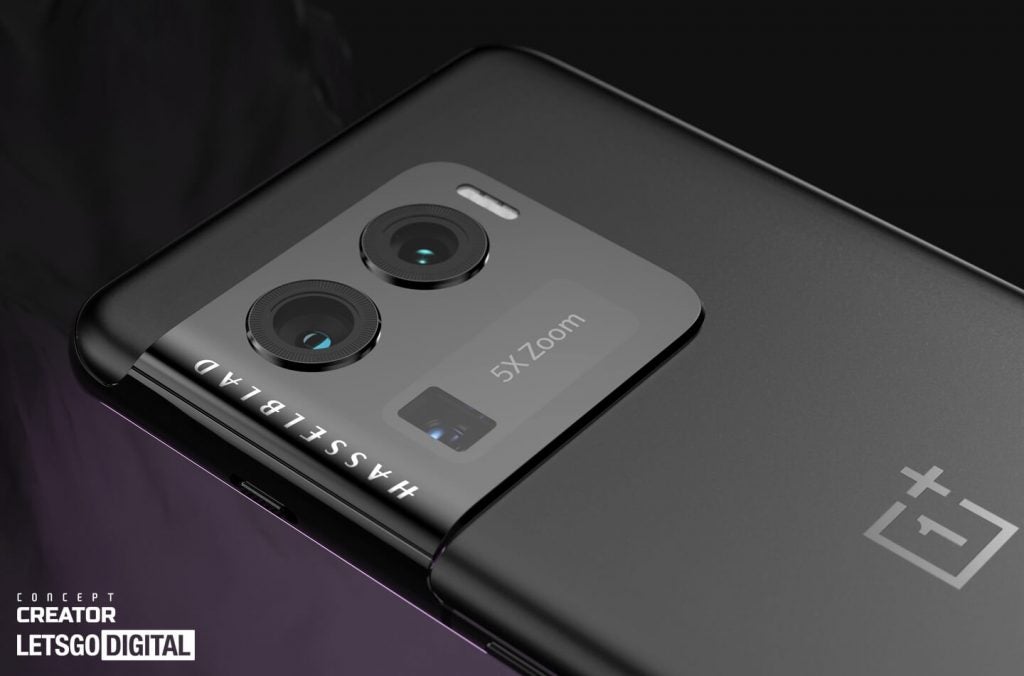 Appareil photo OnePlus 10 Ultra LetsGoDigital et Concept Creator