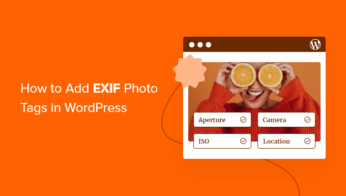 Comment ajouter des balises photo EXIF ​​​​dans WordPress