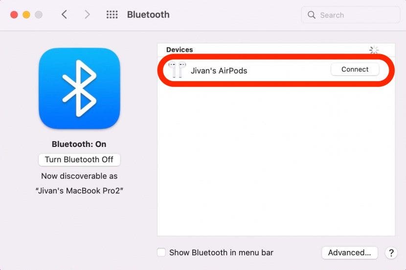 Comment jumeler des écouteurs Bluetooth à Mac Étape 6 - Mode d'appariement