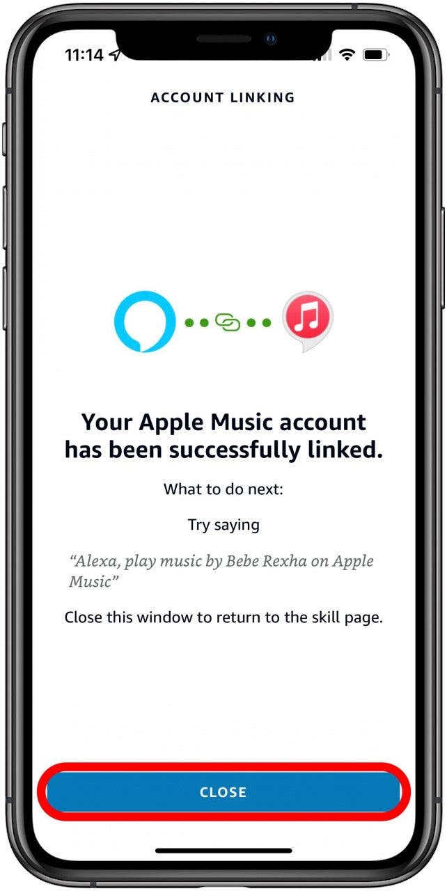 comment connecter alexa à apple music