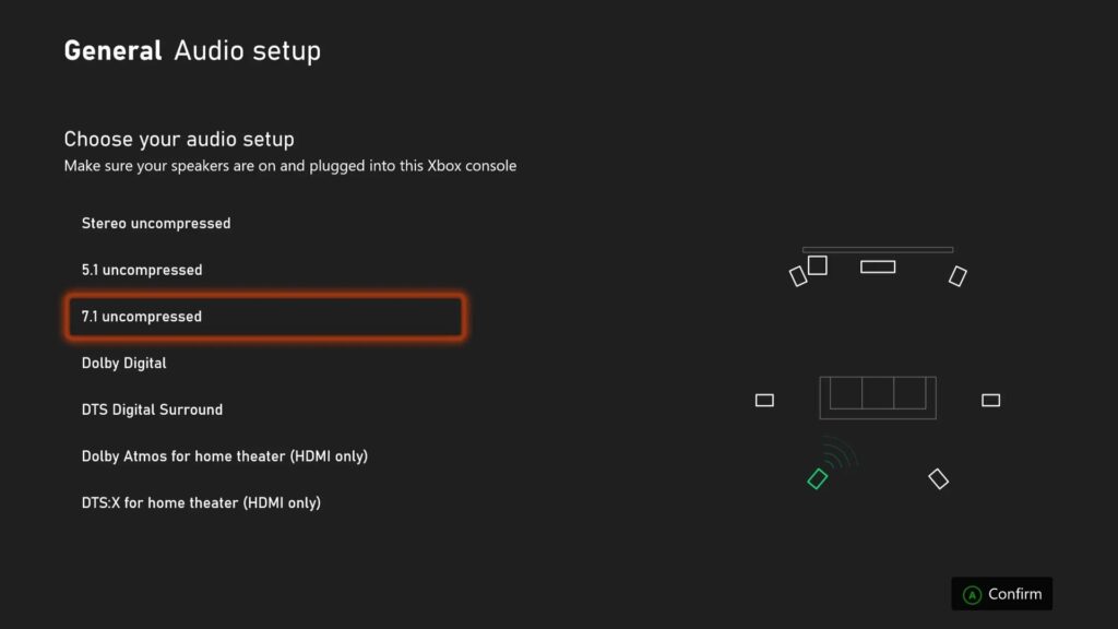 Nouvel assistant de configuration audio Xbox