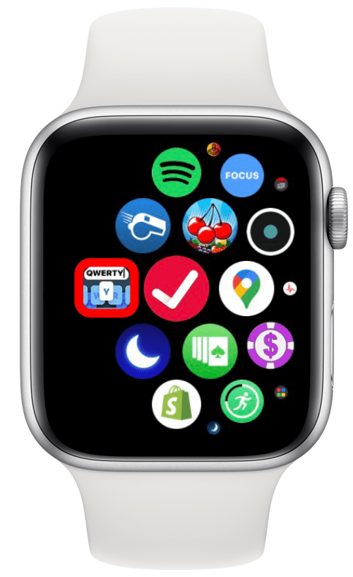 Ouvrez l'application WatchKey sur votre Apple Watch.