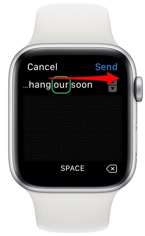 Comment envoyer des SMS sur une Apple Watch