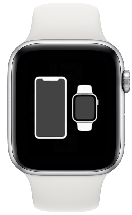 Restaurer l'icône iPhone du micrologiciel de l'Apple Watch