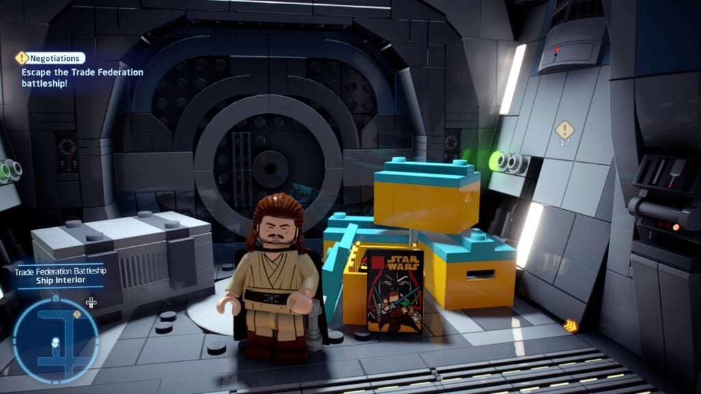 L'un des nombreux œufs de Pâques de Lego Star Wars: The Skywalker Saga